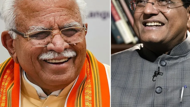 “BJP’s Haryana List Surprise: Ministers Axed, New Faces Added”