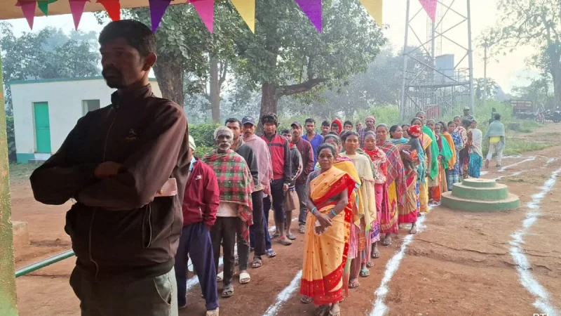 “Jharkhand Election 2024: 29% Voter Turnout by 11 AM”