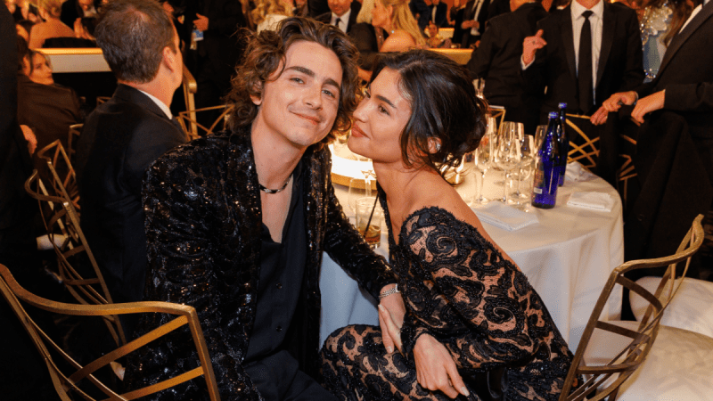 “Timothée Chalamet & Kylie Jenner Shine At Golden Globes”