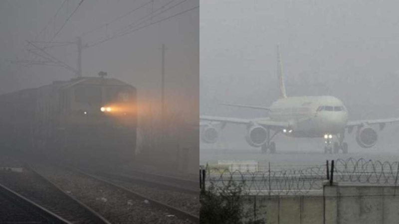 200+ Flights, Train Services Delayed In Delhi Due To Fog”